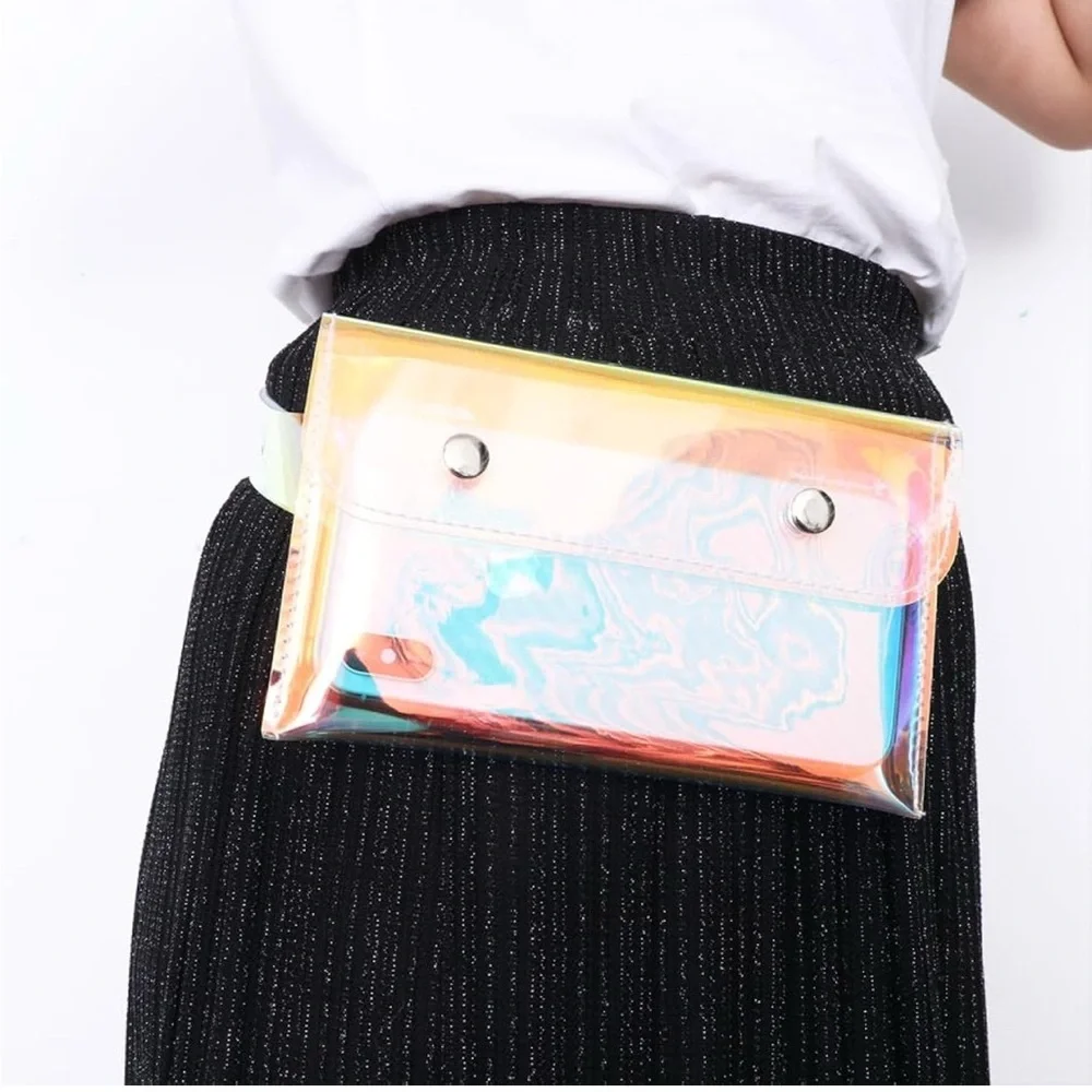 Holographic Clear Fanny Pack